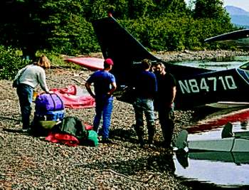 Researchers arrive at Nerka field station