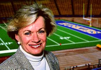 UW Athletic Director Barbara Hedges