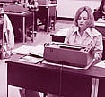 1970s journalism class at UW