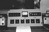 Old radio equipment at KEXP