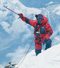 Mountain climber Ed Viesturs, '81. Photos courtesy Ed Viesturs.