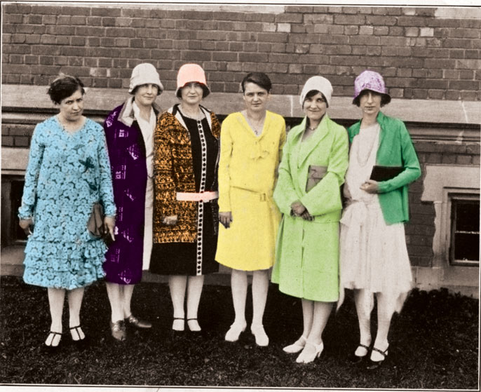 Historical photo of The Association for Women in Communication