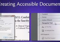 Still from Creating Accessible Documents.