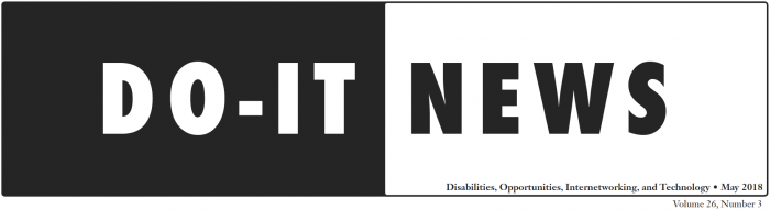 DO-IT News May 2018 Header