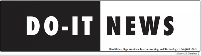 DO-IT News August 2020 DO-IT News August 2020