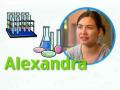 Image from the video, "Scholar Profile: Alexandra"