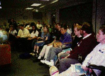 Picture of Kids at the Hawking Lecture