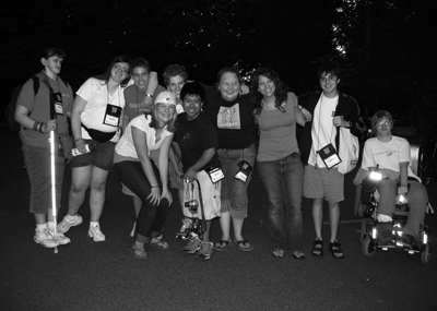 DO-IT Scholars, Interns, Ambassadors, and friends connect at Summer Study 2006 Group picture of Scholars, Interns, Ambassadors, and friends.