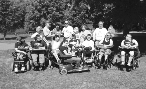 Group Photo of 2004 Camp Courage Students