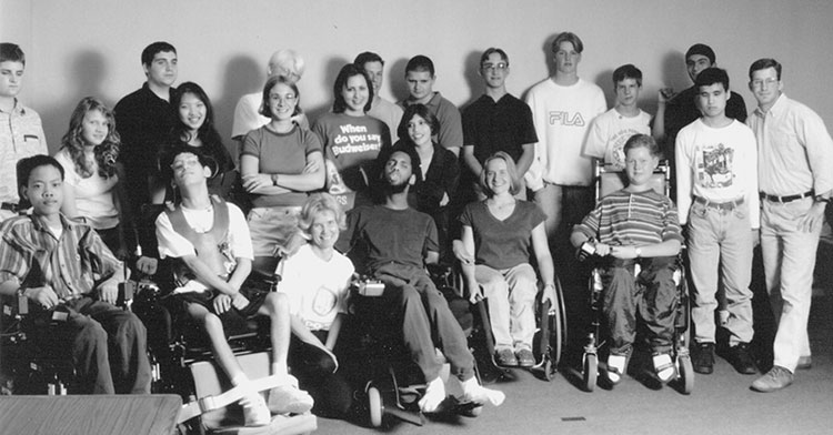 Group photo of 1996 DO-IT Scholars