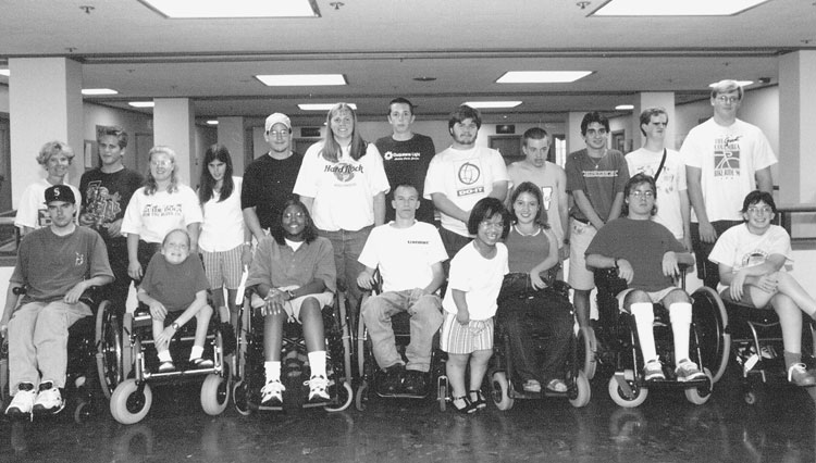 Group photo of 1997 DO-IT Scholars