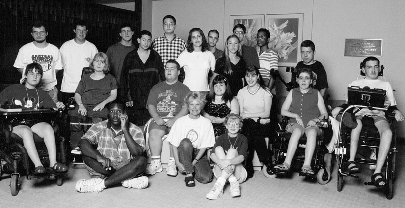 Group photo of 1998 Washington DO-IT Scholars