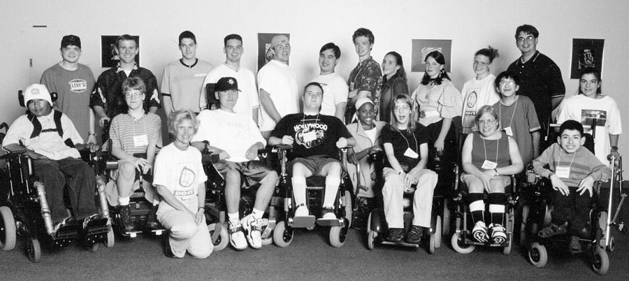 Group photo of 1999 DO-IT Scholars