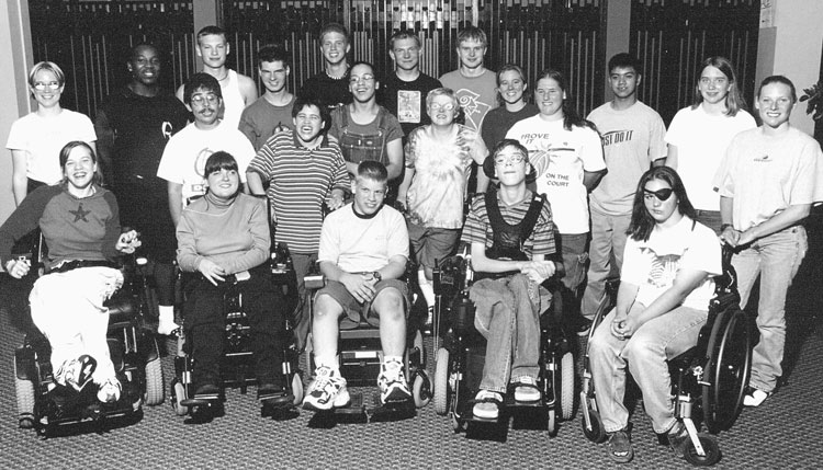 Group photo of 2000 DO-IT Scholars