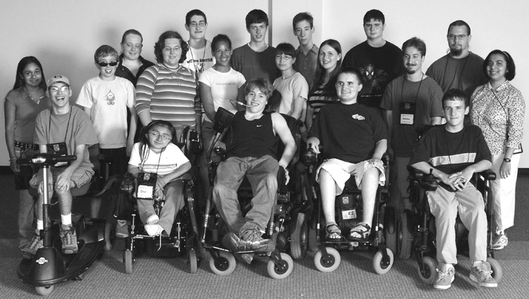 Group photo of 2002 DO-IT Scholars