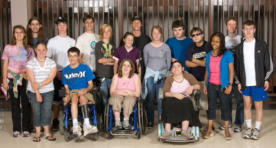 Group photo of 2007 DO-IT Scholars