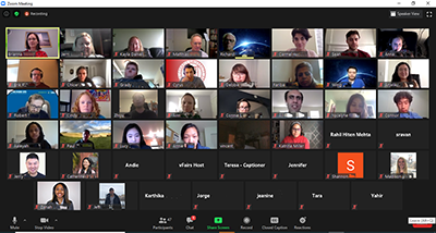 2020 Tapia Celebration of Diversity in Computing.png Zoom room during the 2020 Tapia celebration of diversity in computing