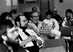 Audience culling information from a DO-IT presentation Picture of audience during a DO-IT presentation
