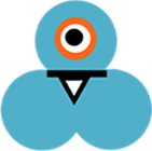 Dash robot icon. Dash robot icon.