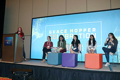 Grace Hopper conference panel