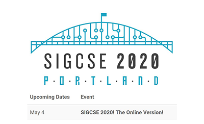 SIGCSE 2020 logo
