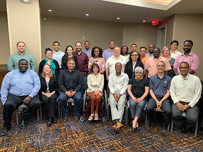 Participants and mentors at the 2019 Academic Careers Workshop