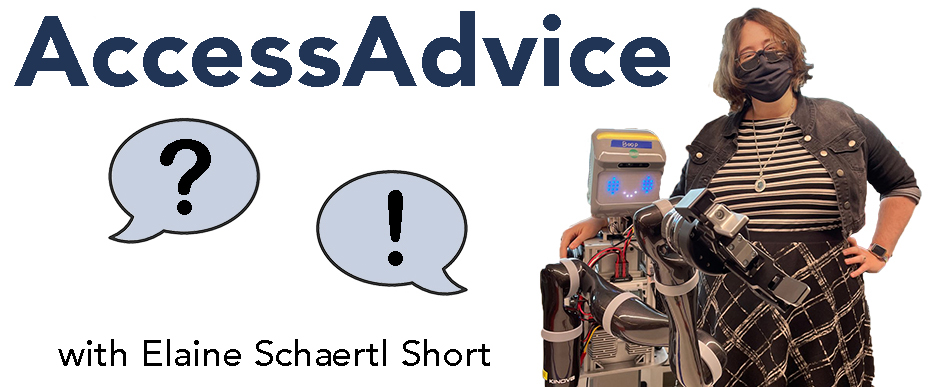 AccessAdvice with Elaine Schaertl Short AccessAdvice with Elaine Schaertl Short