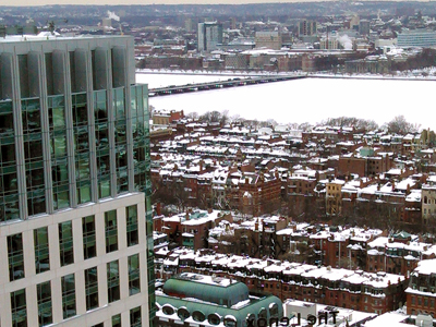 A view of Boston from the Richard Tapia conference.