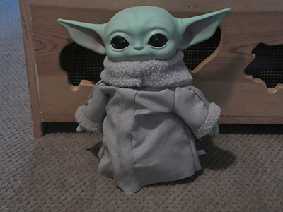 Sammy's "Baby Yoda" Doll