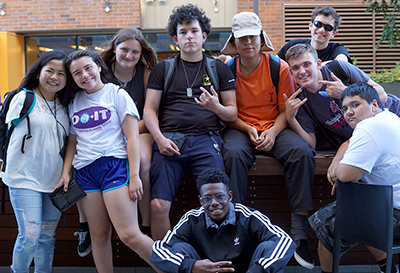 A group of Scholars have fun together. A group of Scholars have fun together.