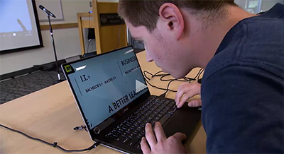 A Screenshot from the Teaching Accessibility: Including Accessibility in Your Courses video