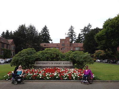 2013 Scholar K and 2014 Scholar Anita both considered attending the University of Puget Sound.