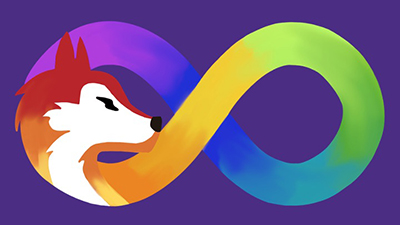 Huskies for Neurodiversity logo