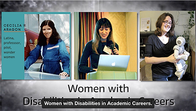 Screenshot from Women with Disabilities in Academic Careers