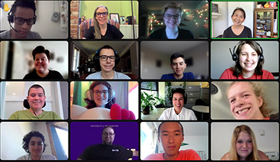 Phase I Scholars, Interns, and Staff meet over Zoom during Summer Study 2022. Phase I Scholars, Interns, and Staff meet over Zoom during Summer Study 2022.