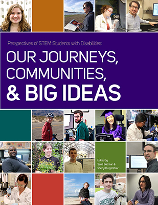 The cover of Perspectives of STEM Students with Disabilities: Our Journeys, Communities, and Big Ideas