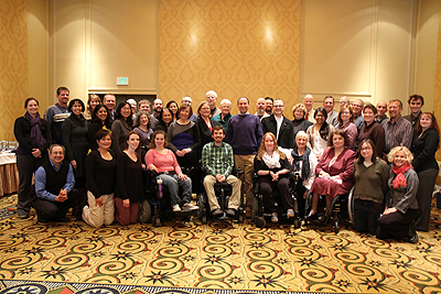 All of the participants from the CBI posing for a photo. Group photo of all of the participants from the CBI posing for a photo.