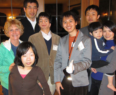 Picture of Japan guests with DO-IT director.