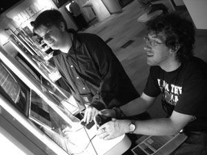 Students at the Pacific Science Center. Photo of students at the Pacific Science Center.