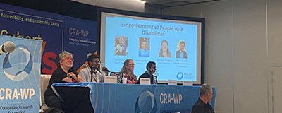Empowerment of People with Disabilities panelists Empowerment of People with Disabilities panelists