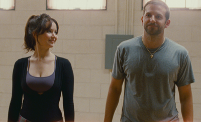 Silver Linings Playbook with Jennifer Lawrence and Bradley Cooper Film still from Silver Linings Playbook with Jennifer Lawrence and Bradley Cooper