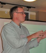 regan.jpg Bob Regan from Adobe giving a presentation.