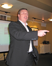 richard.jpg Rich Schwerdtfeger, from IBM and W3C, gives his presentation.