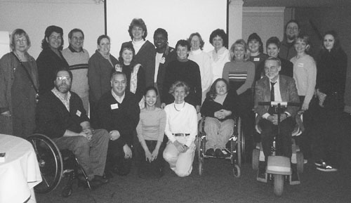 Picture of the 2001 DO-IT Prof team members.