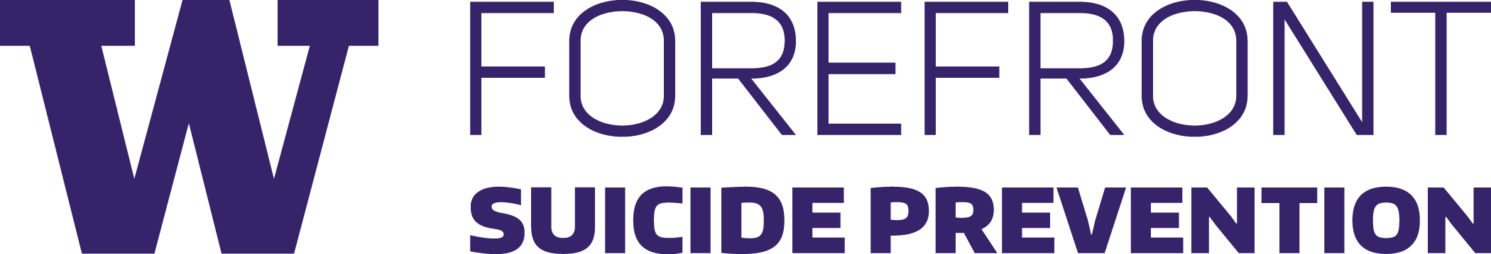 Forefront Suicide Prevention Logo