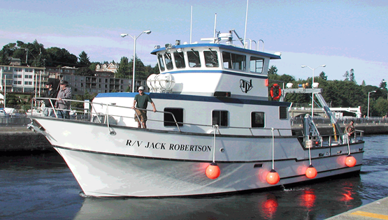 APL Research Vessell - image on Jack Robertson vessell