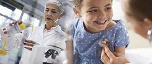 ITHS Consulting & Research Services - picture of child and medical personnel