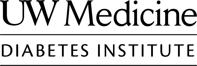 UW Medicine Diabetes Institute logo in black and white