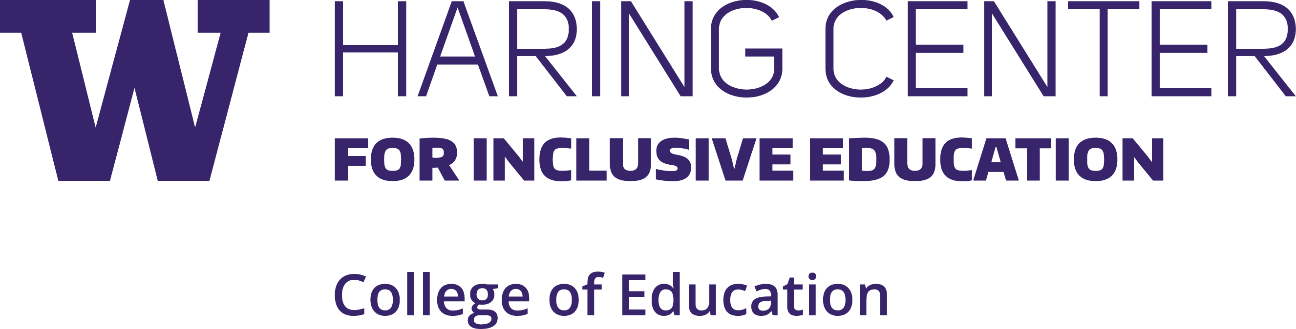 Logo for Haring Center for Inclusive Education
