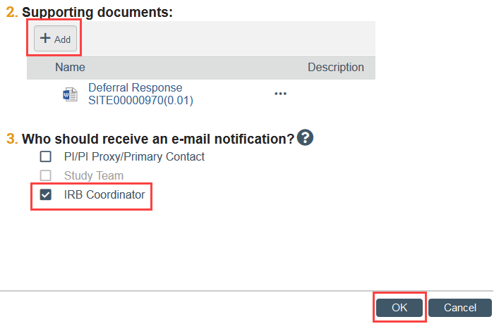 screenshot of a comment with a site deferral response